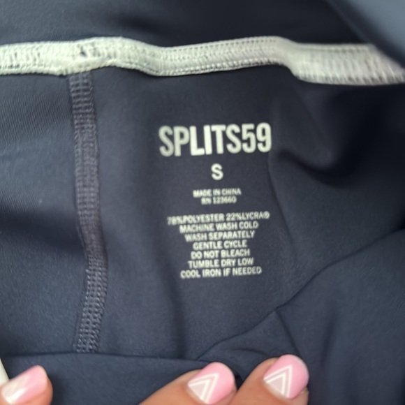 Splits59 Blake Regular Rise Techflex Skort Off White Indigo - Picture 7 of 9